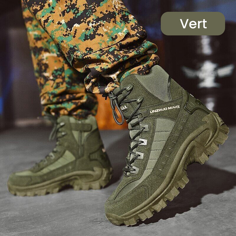 Free Shipping🎁Men's Waterproof Anti-Puncture Work Combat Boots (Durability Enhancement)
