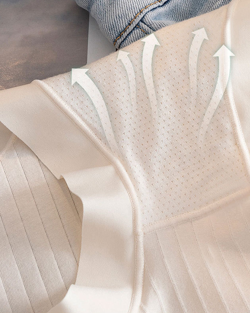 Ropa interior de algodón puro antibacteriana con entrepierna