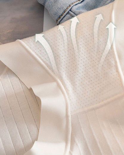 Ropa interior de algodón puro antibacteriana con entrepierna