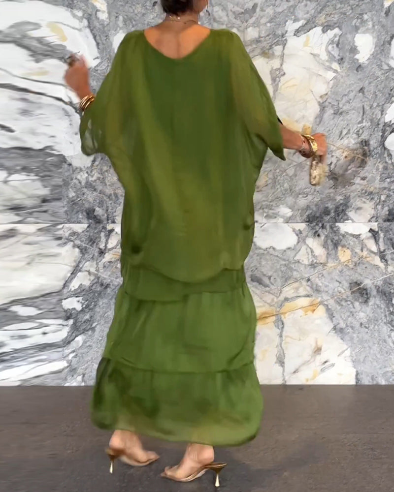 💕💕Vestido suelto estilo artístico🔥