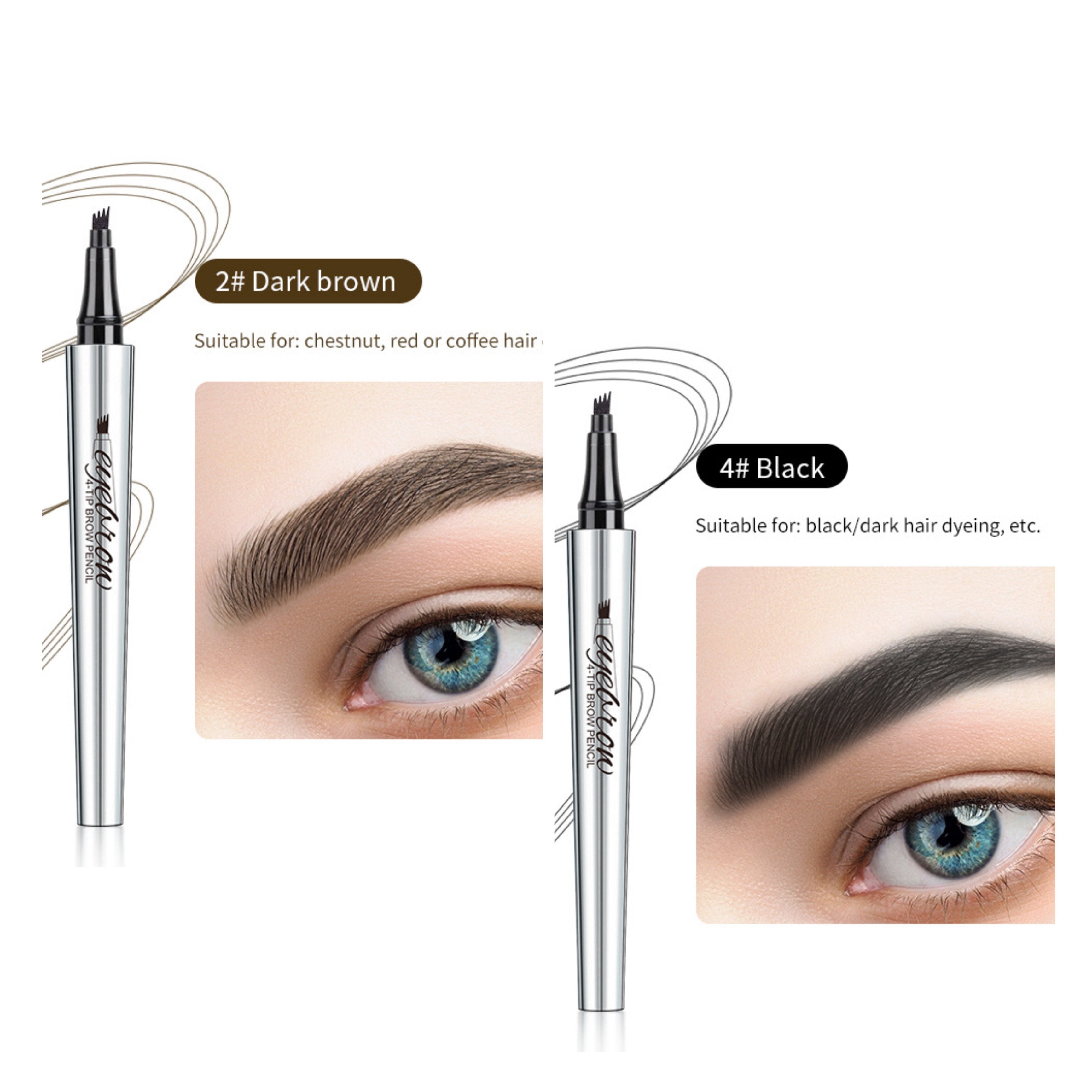 Wodoodporny pisak do brwi 3D Microblading (2 szt. – kup 1, drugi gratis)