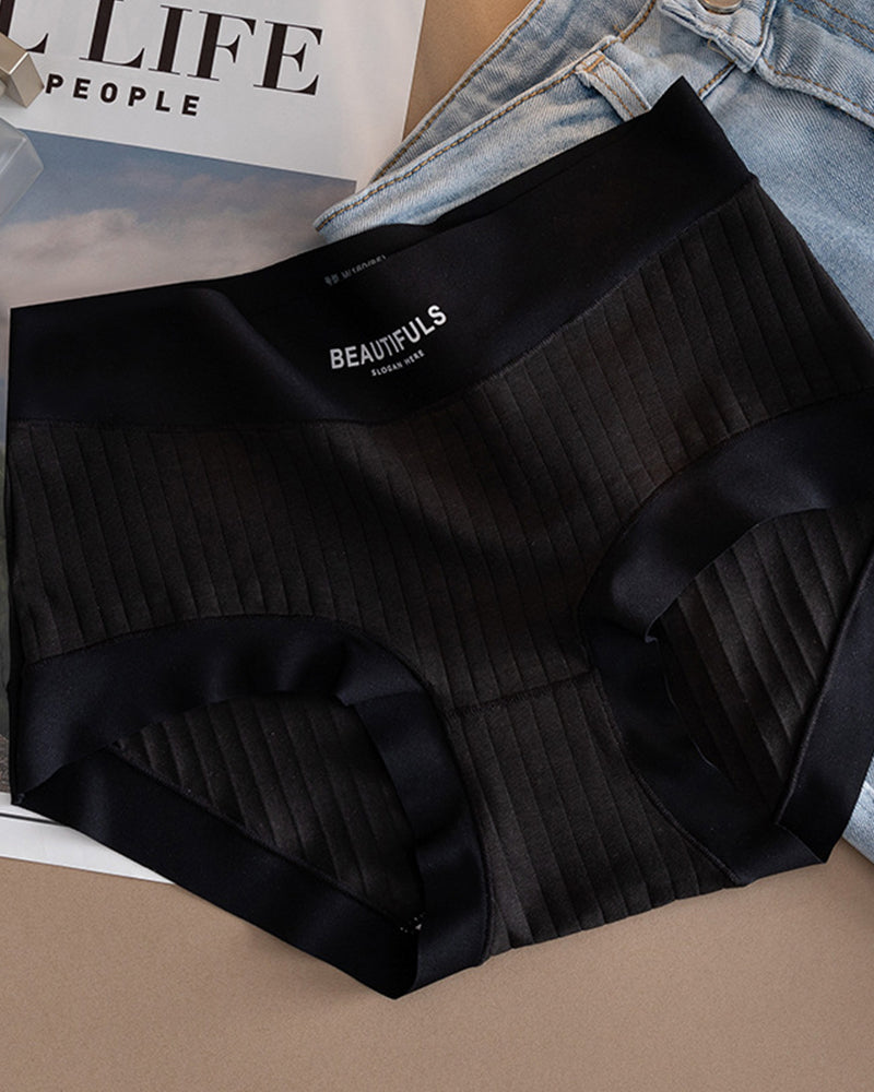 Ropa interior de algodón puro antibacteriana con entrepierna