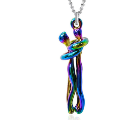 Amor | Collar Colgante Abrazo