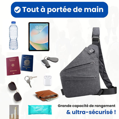 Bolso de hombro antirrobo