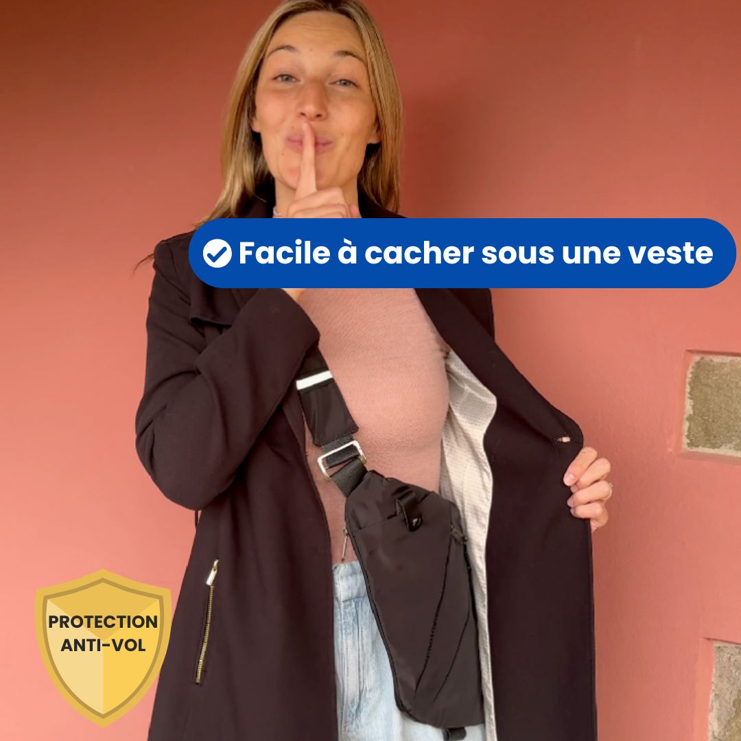 Bolso de hombro antirrobo