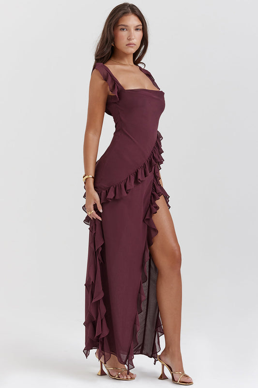 Arielle Ruffle Maxi Dress