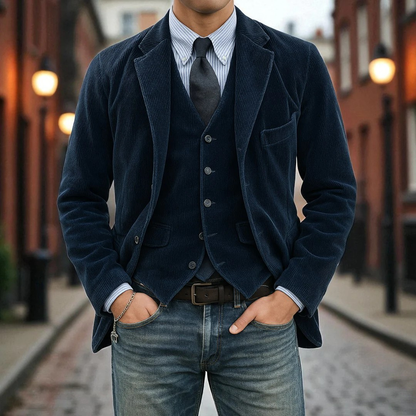 Tommy™ | 2-Piece Set: Blazer & Waistcoat