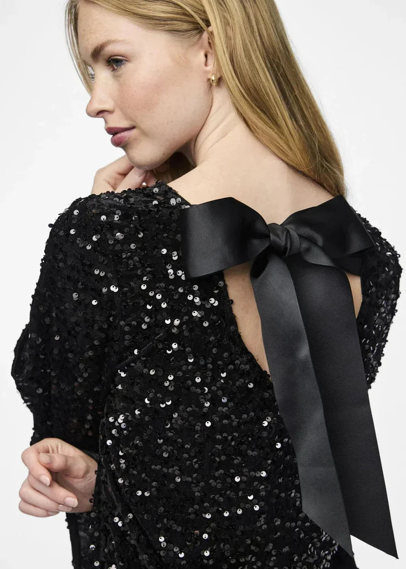 Elsa | Elegante vestido con purpurina