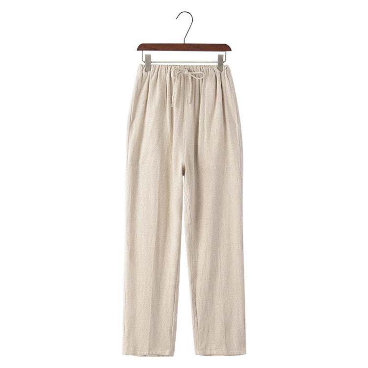 Pantalones de lino St Tropez