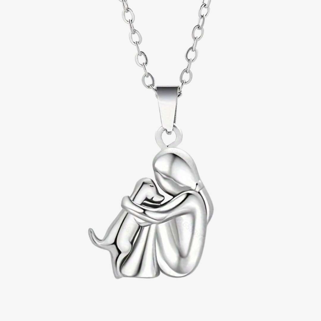 Fabiola™ | Puppy pendant necklace