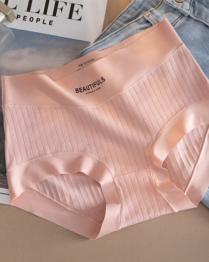 Ropa interior de algodón puro antibacteriana con entrepierna