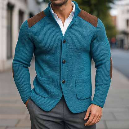 Andreas | Blazer de punto texturizado para hombre