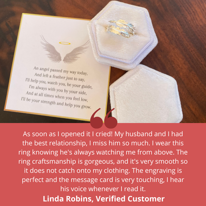 Anillo Pluma de un Ángel