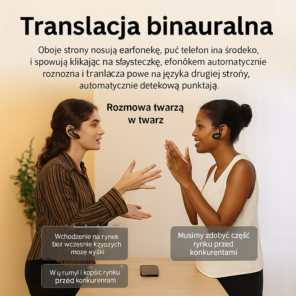 SpeakEasy™ – Tłumaczenie w Czasie Rzeczywistym