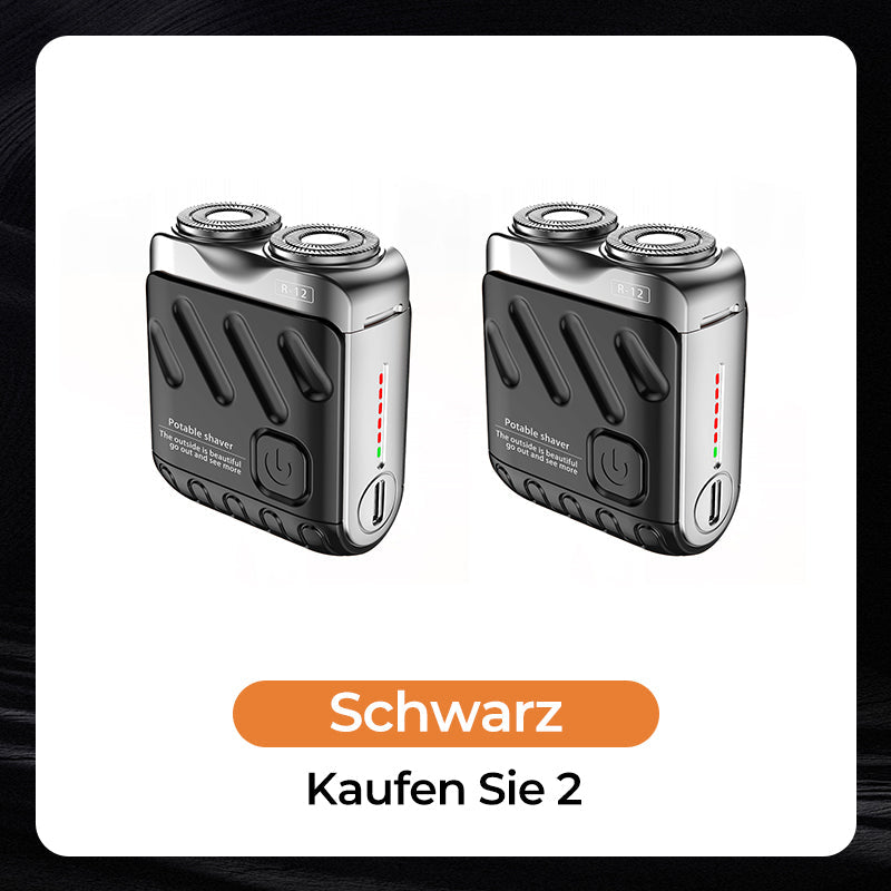 Mini afeitadora eléctrica para hombre (Nuevo diseño 2025, 50 % de descuento) 