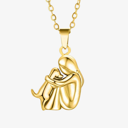 Fabiola™ | Puppy pendant necklace