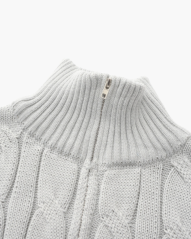 Windsor Half Zip Sweater