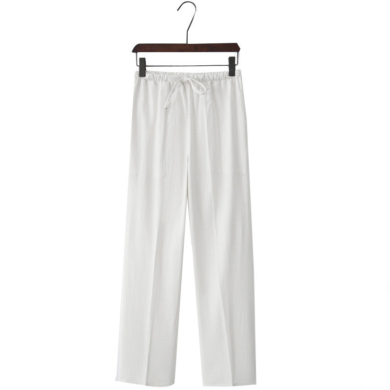 Pantalones de lino St Tropez