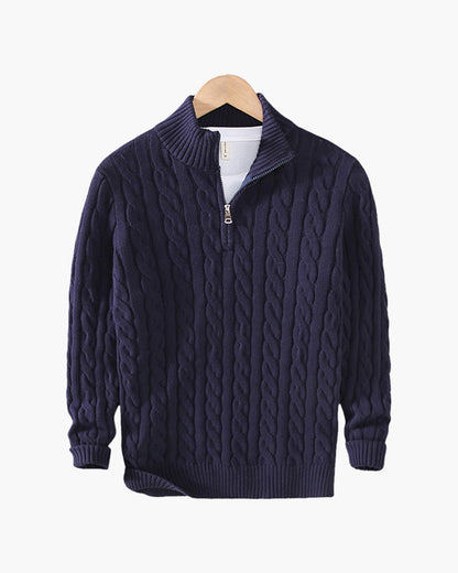 Windsor Half Zip Sweater