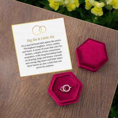 Para mi hermana - Anillo unido para siempre