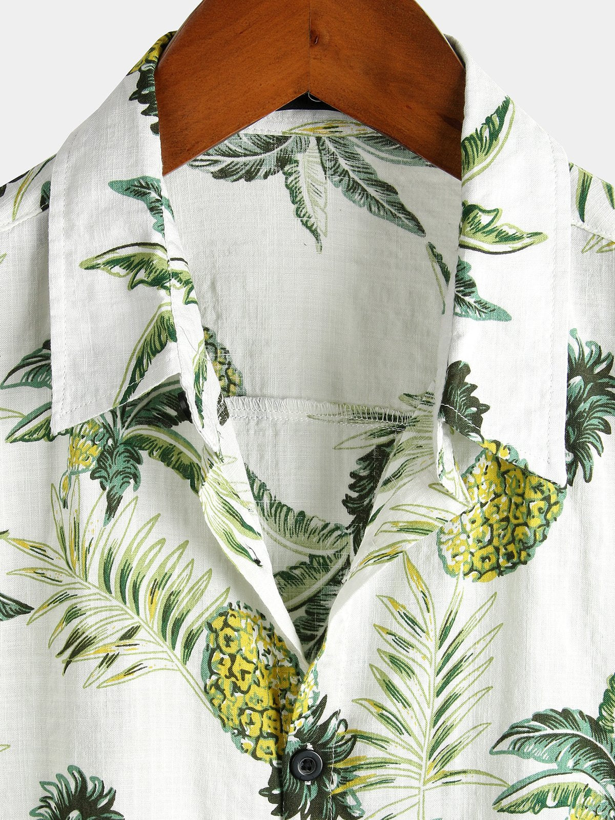 Camisa de playa de piña para hombre