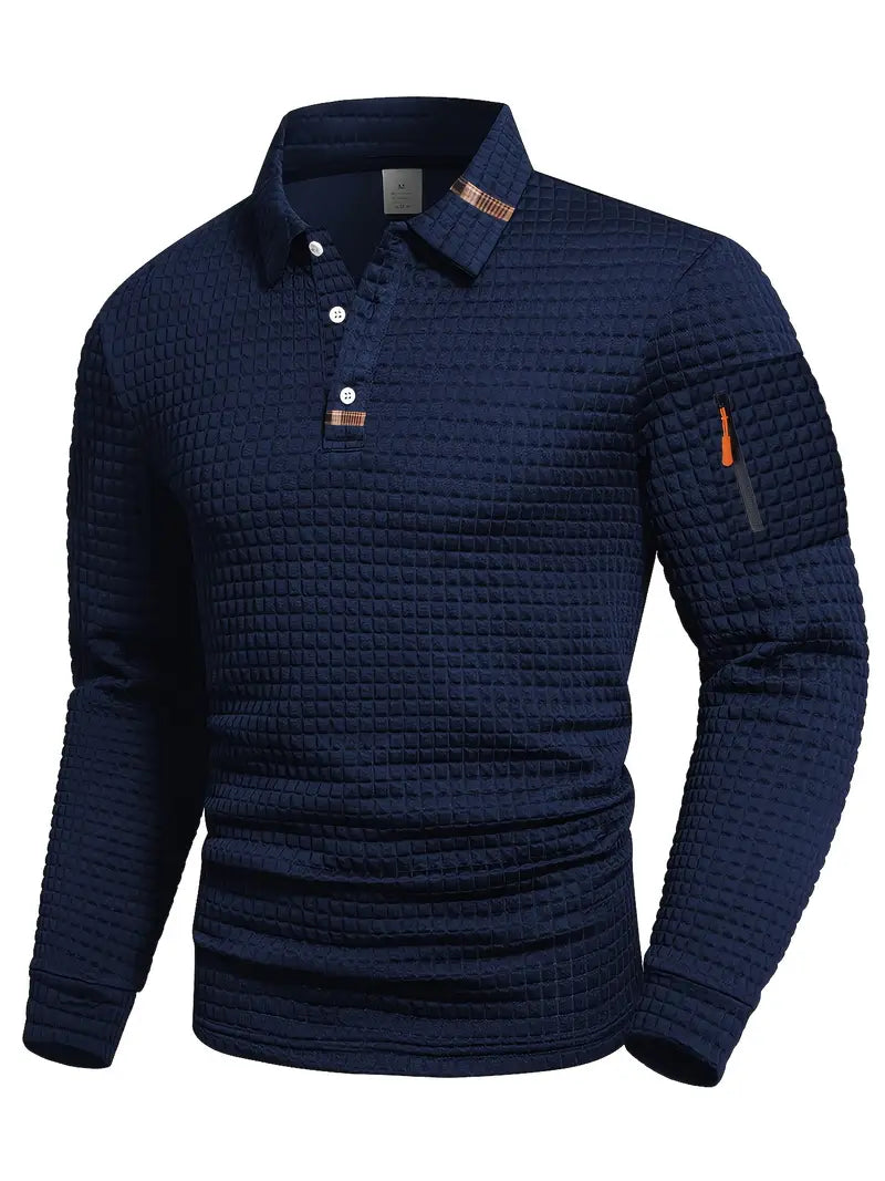 Bruno | Premium Textured Polo Shirt