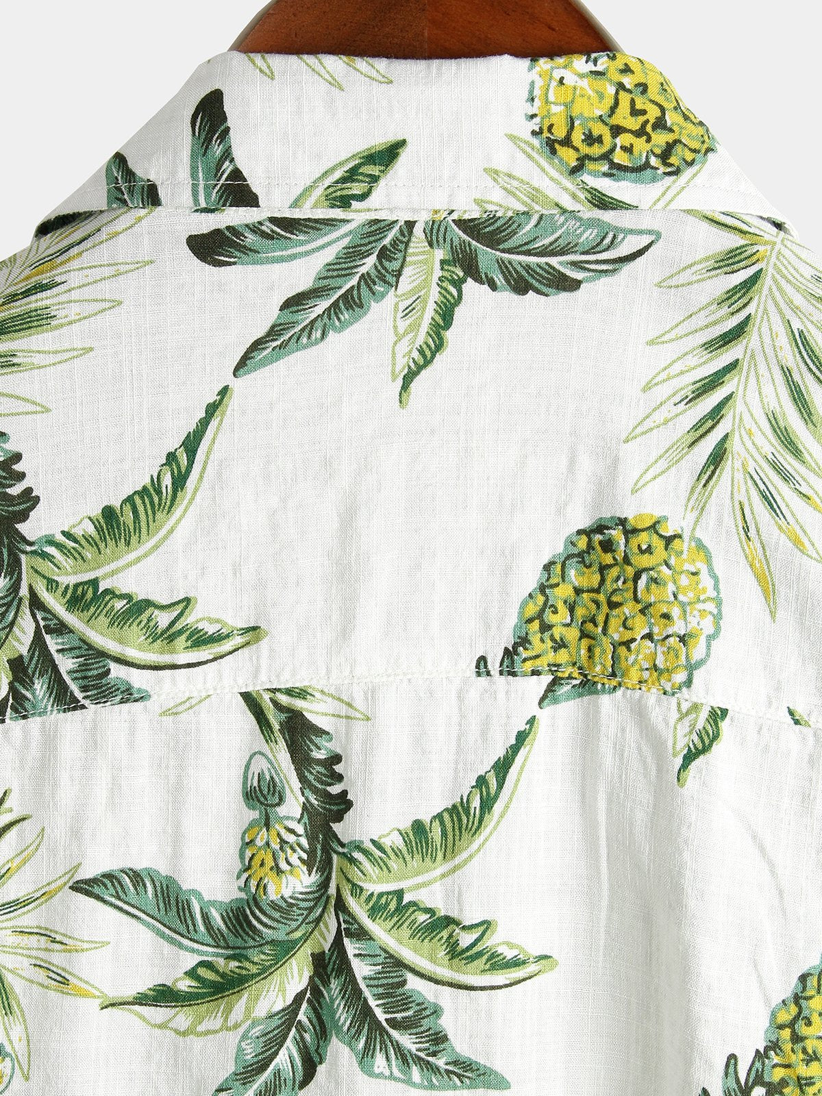 Camisa de playa de piña para hombre