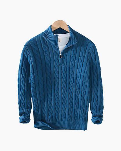 Windsor Half Zip Sweater