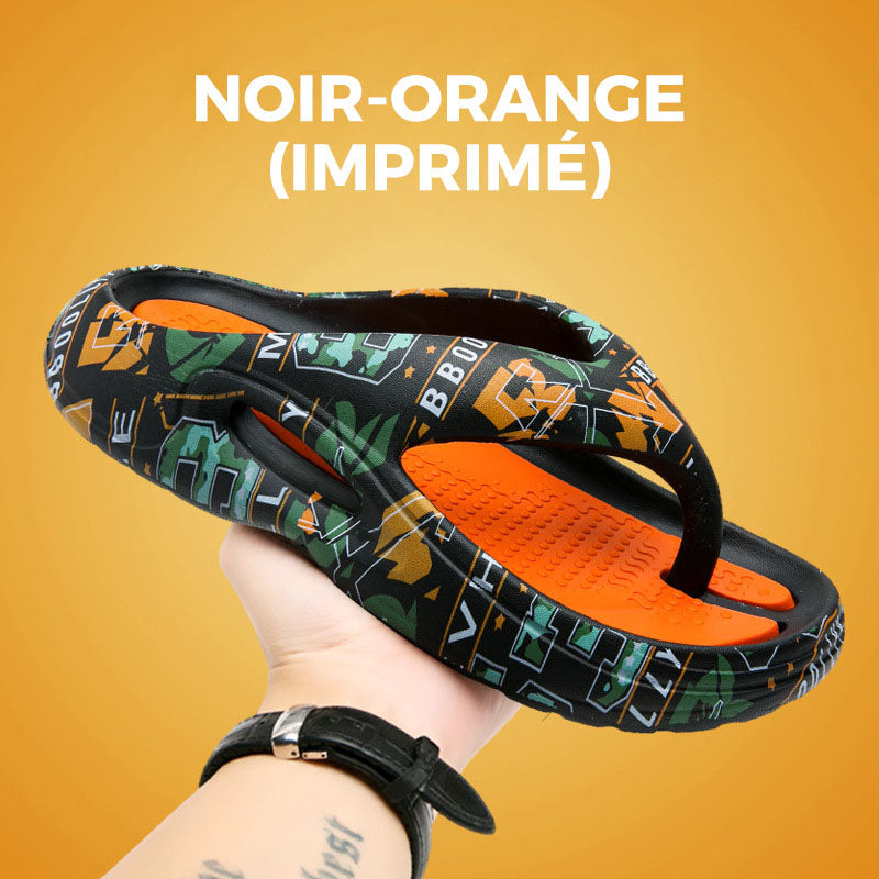 Comfortable Summer Flip Flops with Thick Soles