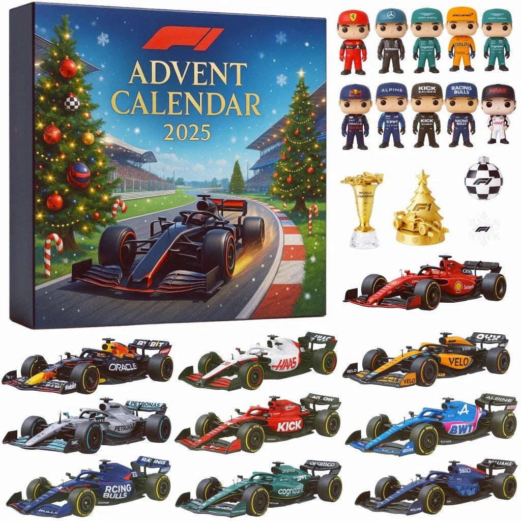 Calendario adwentowy F1 Racing 2025 – edycja kolekcjonerska