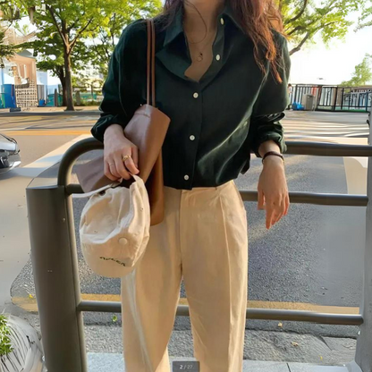 Camisa clásica chic