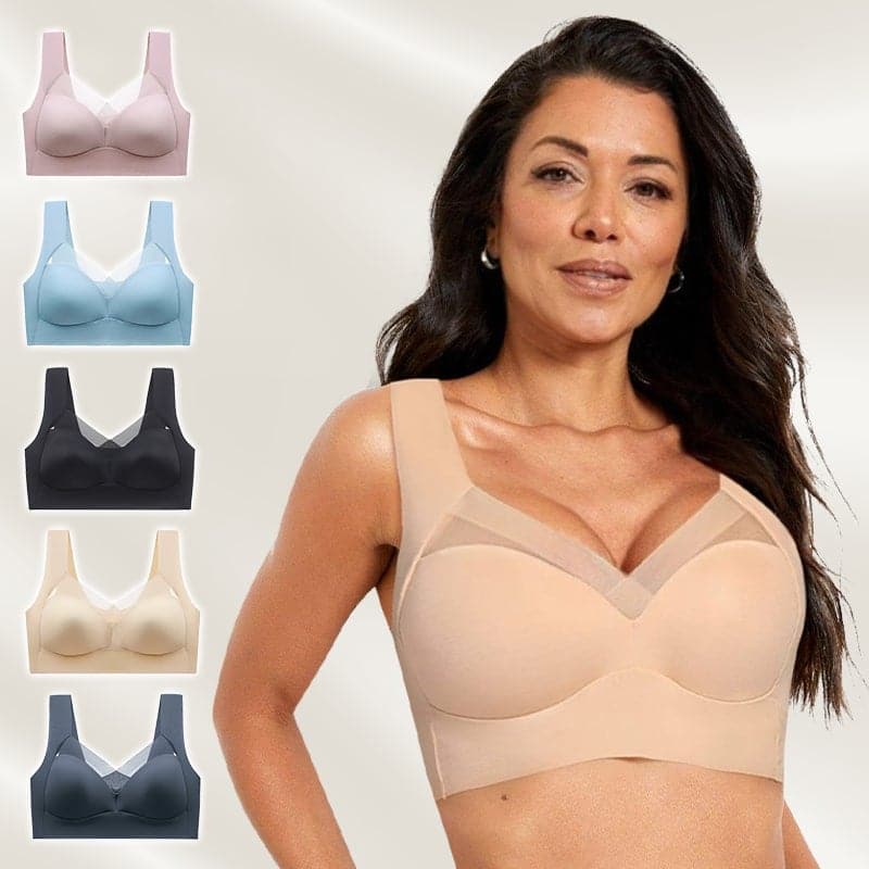 Sexy Breathable Gathering Bra [1+1 Free]