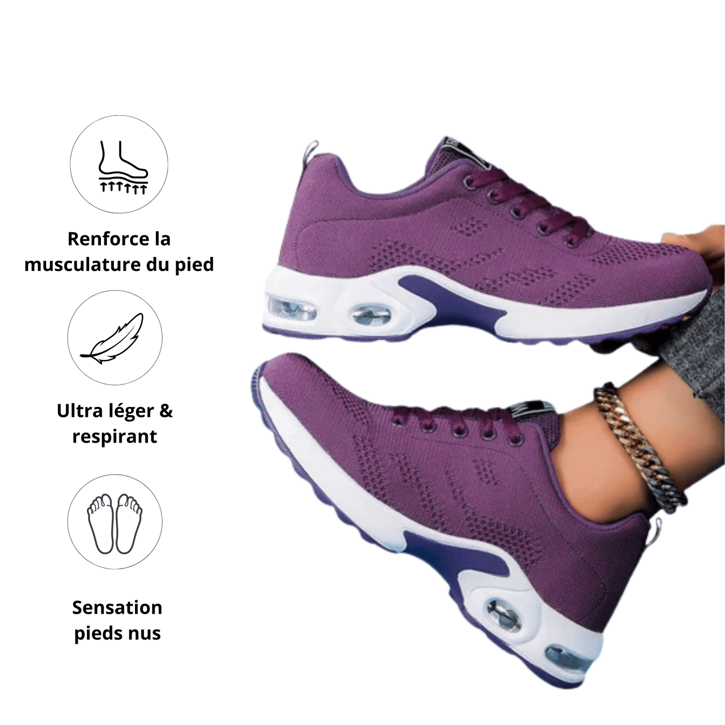 PosturFlex Sneakers - Optimal support, total comfort