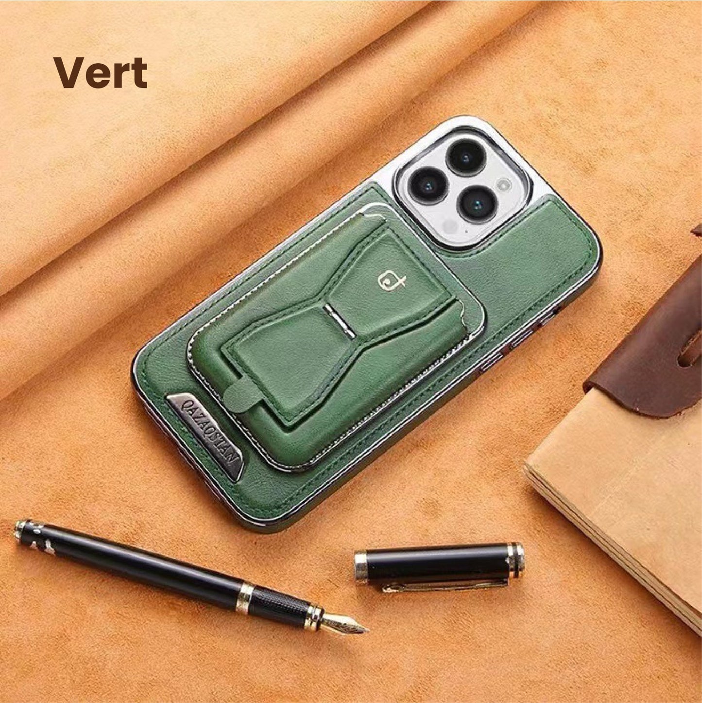 Envío rápido ✈️Funda protectora de cuero premium para iPhone 