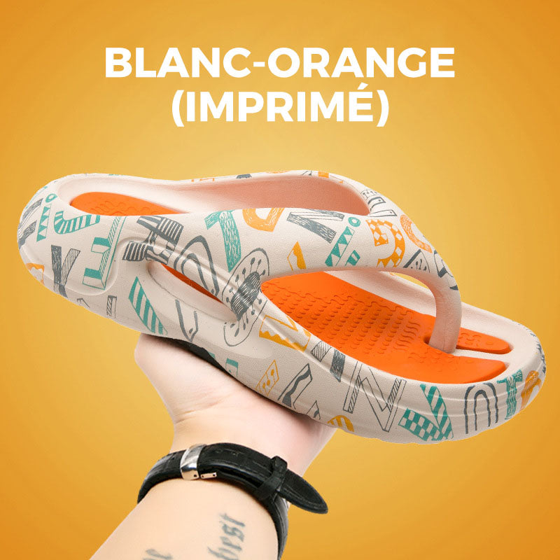 Comfortable Summer Flip Flops with Thick Soles