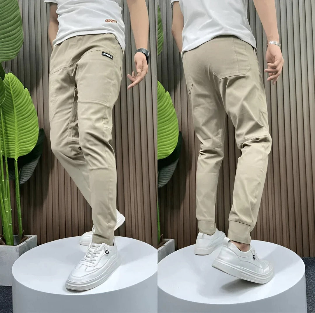 Noah | Joggers cargo slim elásticos