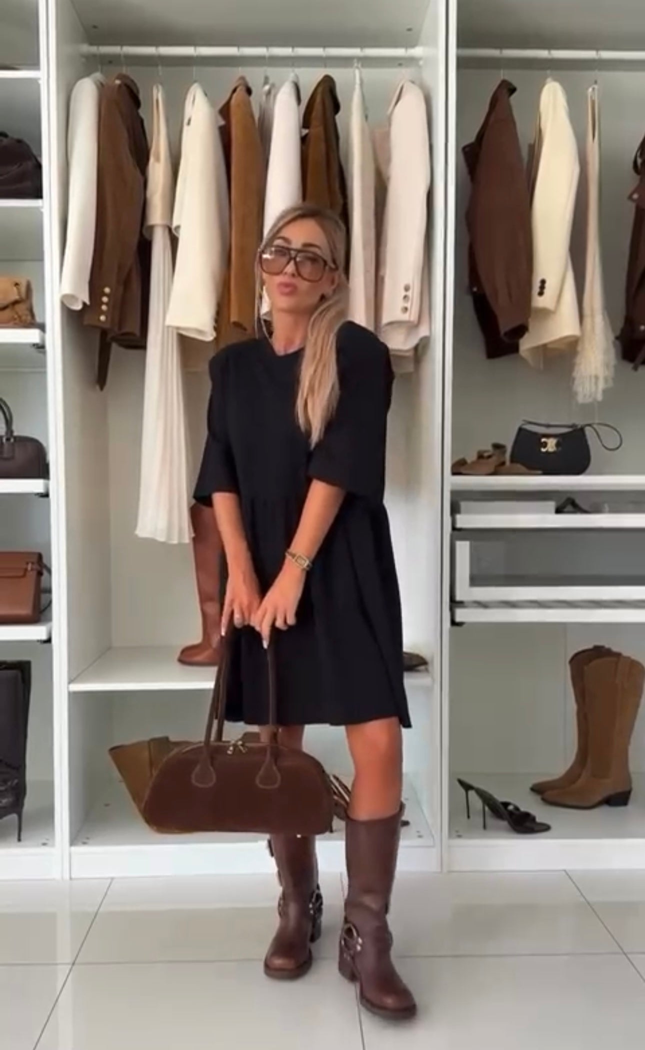 MARIE | Elegante vestido de otoño