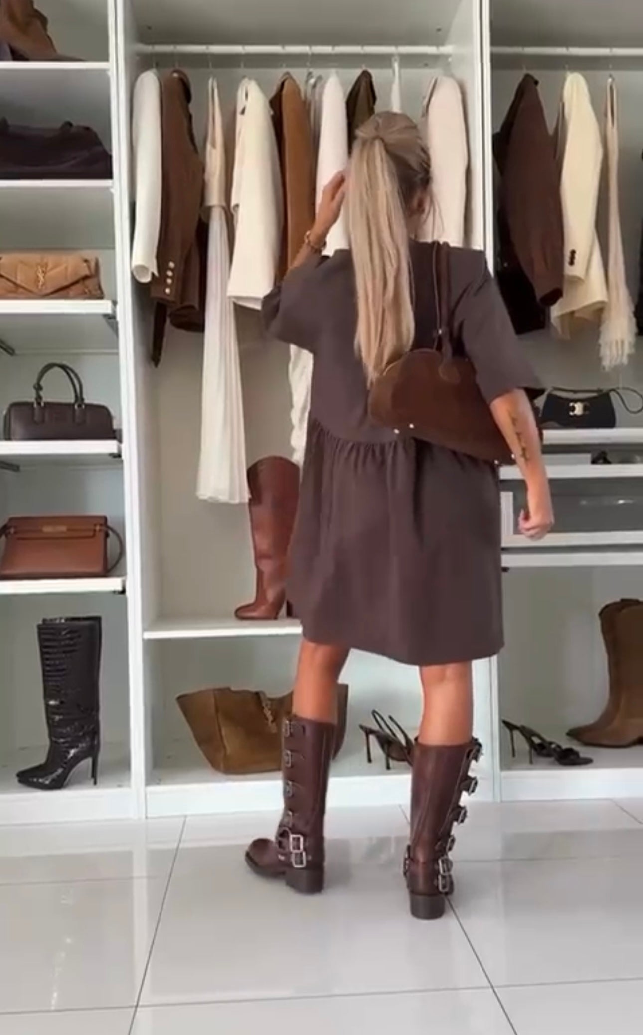 MARIE | Elegante vestido de otoño