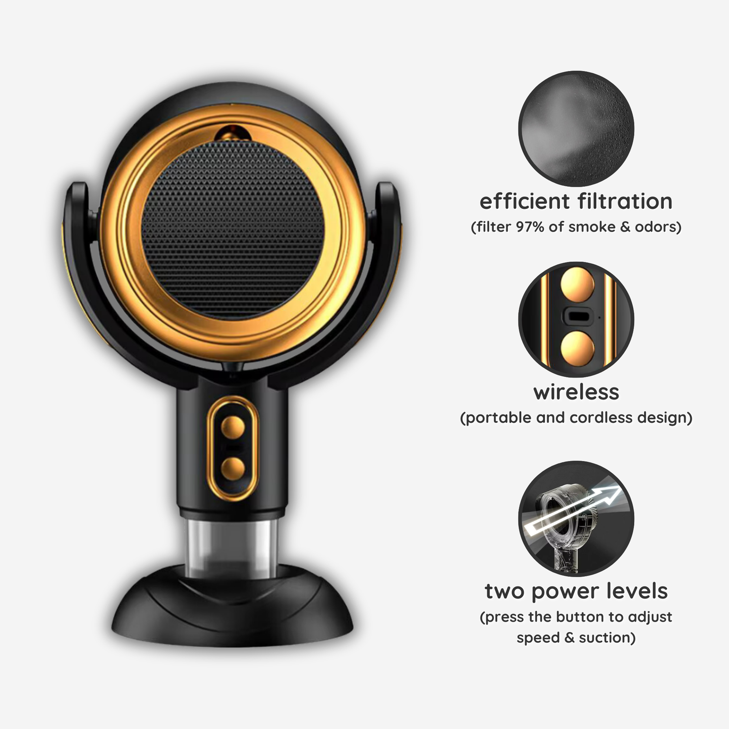 Eliminador de humo PureAir