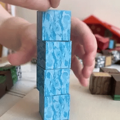 PixelBricks – Magnetyczna Wioska 100 elementów + Dodatki Gratis