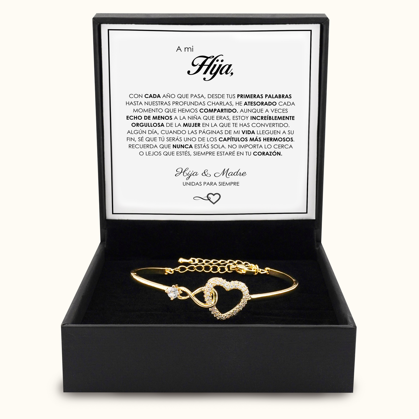 "To My Daughter" - Connected Forever Bracelet