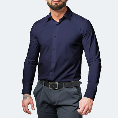Wrinkle-Resistant, Fitted Shirt