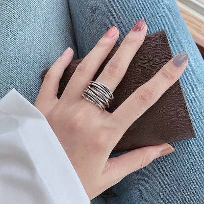 Adjustable Silver Ring