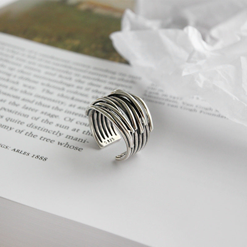 Adjustable Silver Ring