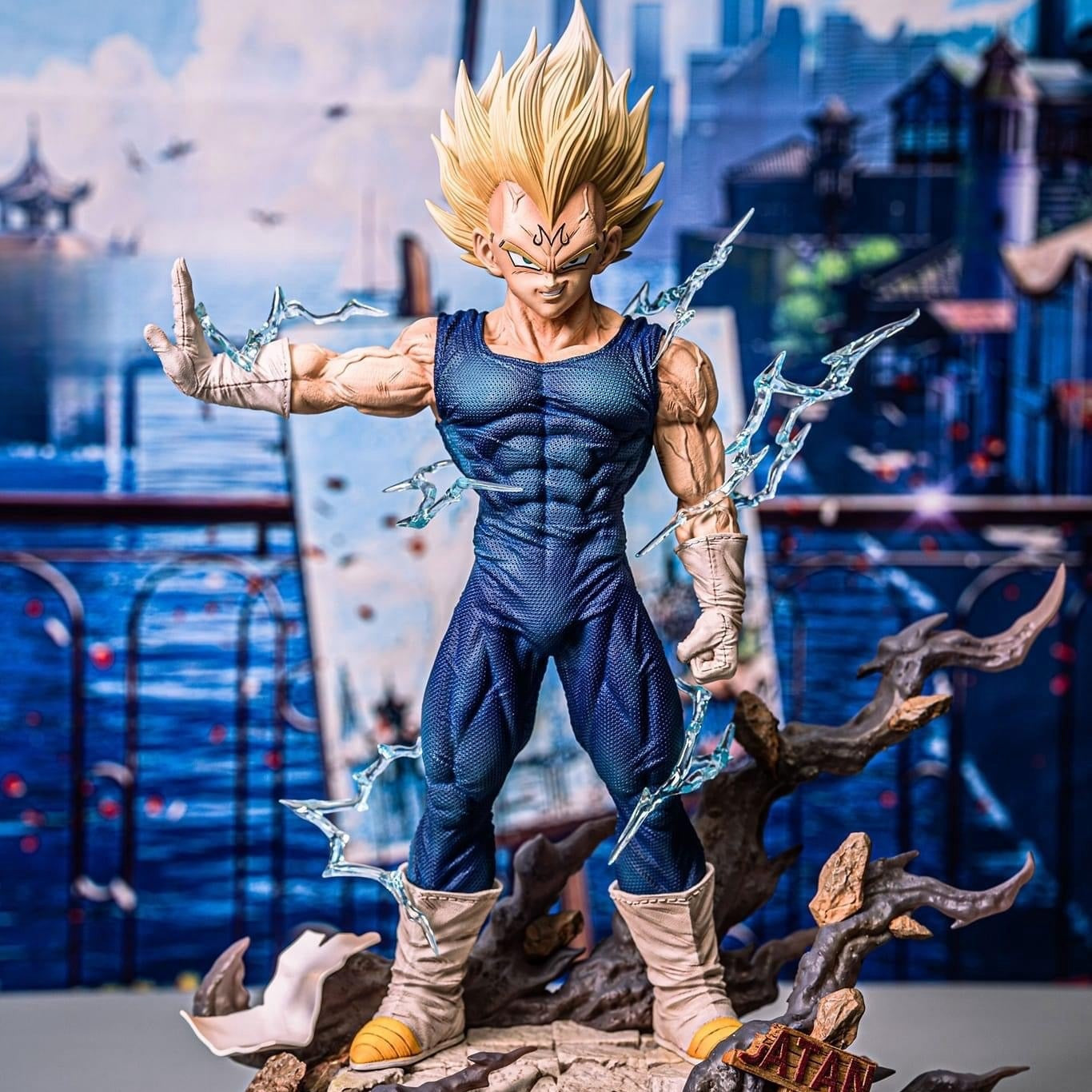 Dragon Ball Z Majin Vegeta Statue (Buy 1 Get 1 Free)