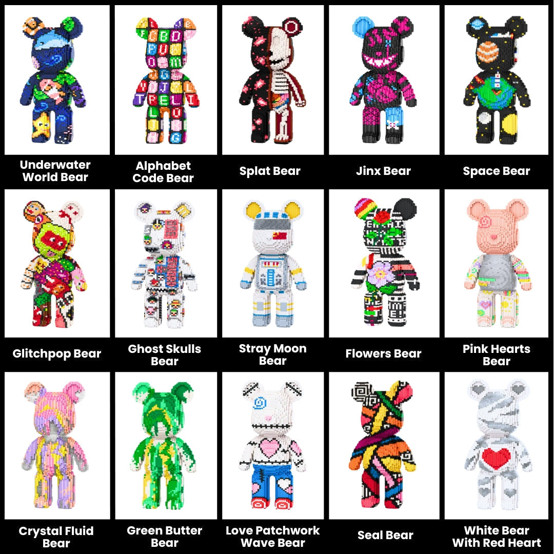 Zoua™ Giant Buildable Brick Bear