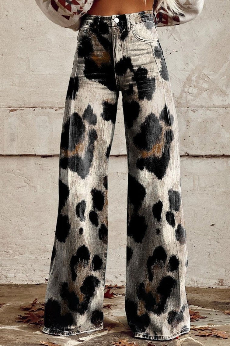 CHLOÉ | Pantalones bohemios vintage con estampado elegante