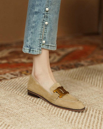 Beatrice Suede Loafers