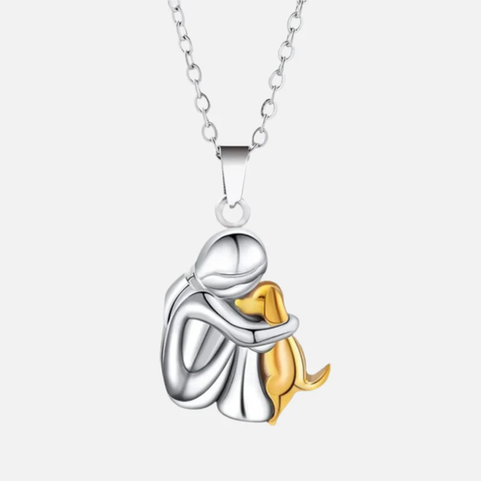 Fabiola™ | Puppy pendant necklace