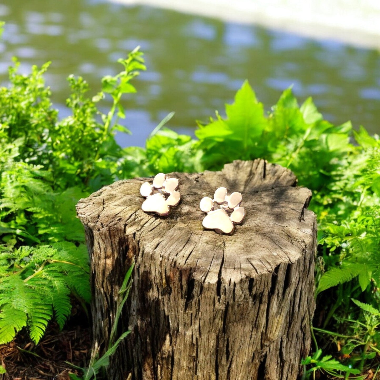 Yamira™ | Hypoallergenic Footprint Earrings